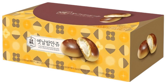 삼립 옛날밤만쥬30개, 750g, 1개