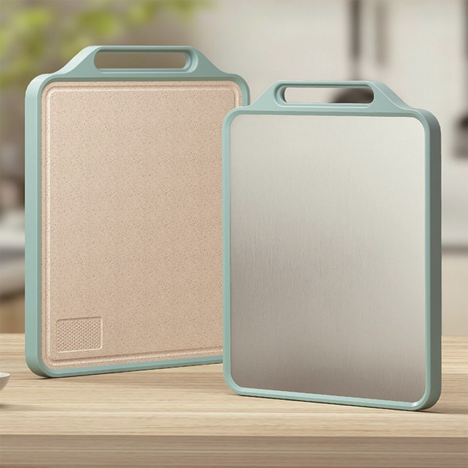 독일 스텐 사용 양면 위생도마 민트, 1개