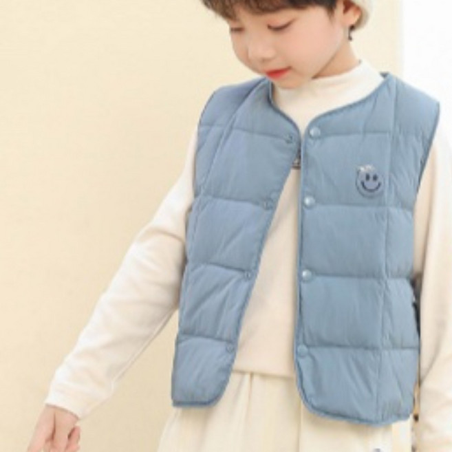 트랜드윙 스마일 아동용 누빔 조끼