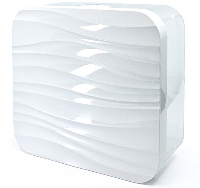 키다리아저씨 무타공 접착식 벽걸이 투명 컬러 가정용 주방용 핸드타올케이스 디스펜서, 화이트(대형), 1개