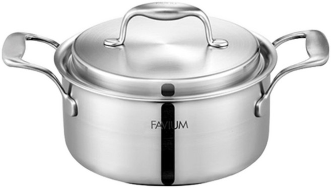 풍년 파비움 통5중 양수깊은냄비 20cm FV5PT-20CD, 1개