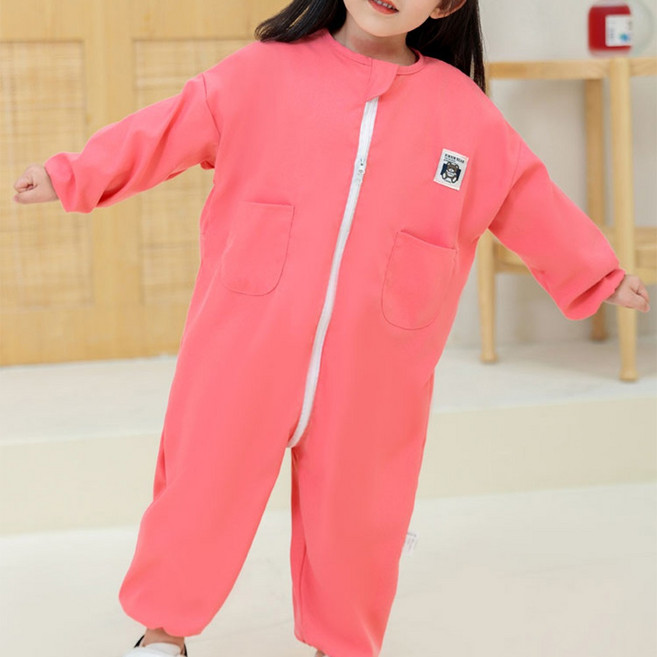 투데이리빙 어린이 전신 미술 가운 긴팔 방수 앞치마