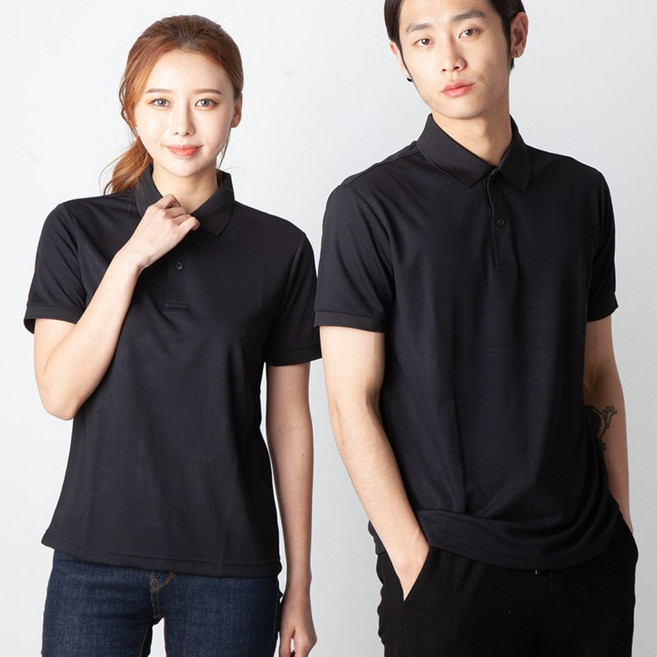 기능성 쿨론 PK 카라 반팔 쿨 티셔츠