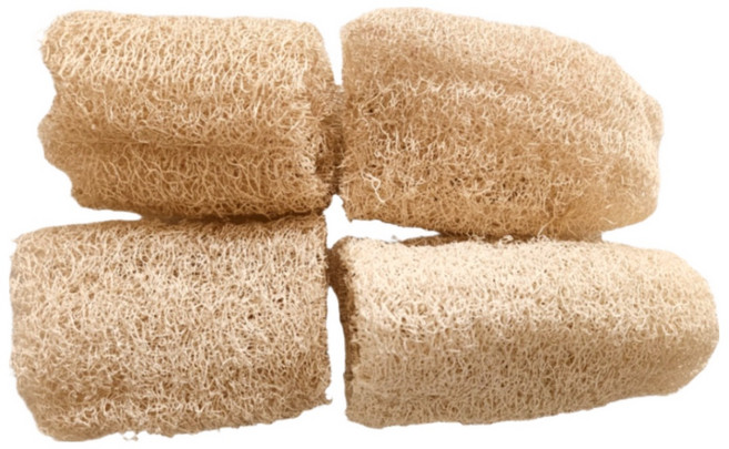 지구살림 국산 100% 친환경 천연 수세미 국내 농장 재배, 2세트, 4개입