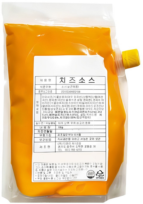 가람 액상치즈소스 1kg, 1개