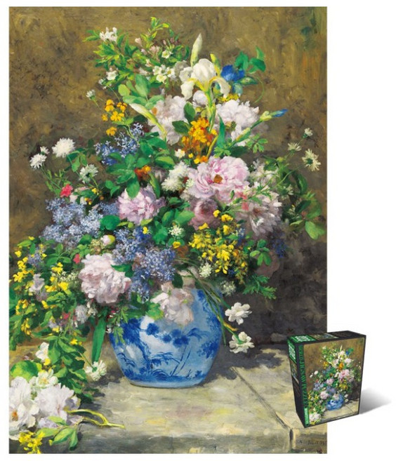 학산문화사 봄의 부케 명화 1000피스 직소퍼즐 HS207094, 1개, 퍼즐단품