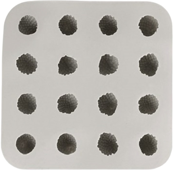 실리콘몰드 - 딸기 ( 16구 ) #딸기몰드 #딸기캔들만들기 #딸기수제몰드 #딸기캔들몰드, 단품