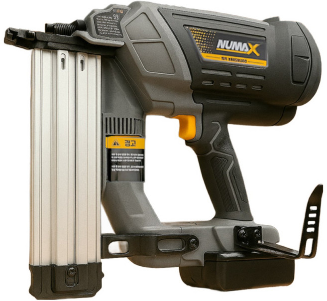 기가 누맥스 충전 콘크리트 타카 마끼다 호환 무선 타카총 목재용 타정기 네일러 LDST64, LDST64+2.0AH 배터리2개/충전기 세트