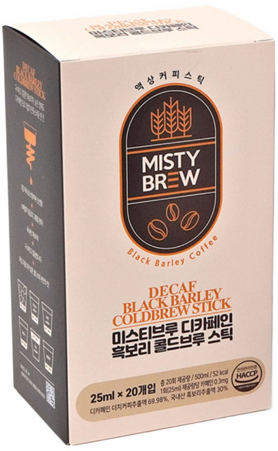 미스티브루 콜드브루 더치커피원액 액상스틱 30개 벌크팩 750ml, 25ml, 1개입