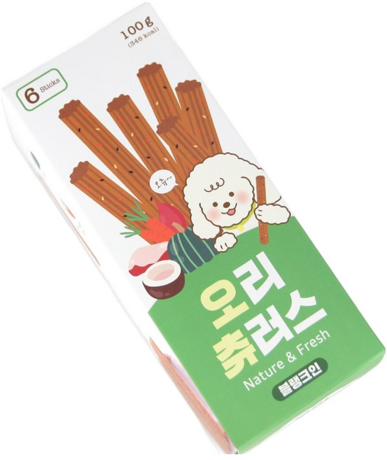 [블랭크인] 오리츄러스100g 강아지수제간식, 100g, 1개