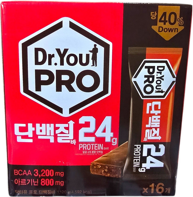 기타브랜드 오리온 닥터유 프로 단백질바 70g 기타헬스보조제, 16개