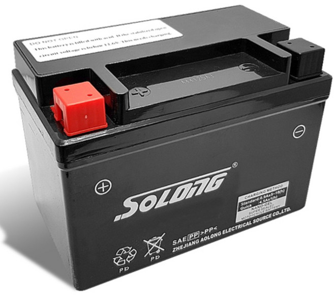 소롱 오토바이 MF 무보수 배터리 밧데리 YTZ7S 12V 6AH pcx125 15년이전 비전110 엔맥스125 엔맥스155 클릭125 트리시티125, 1개, 본품