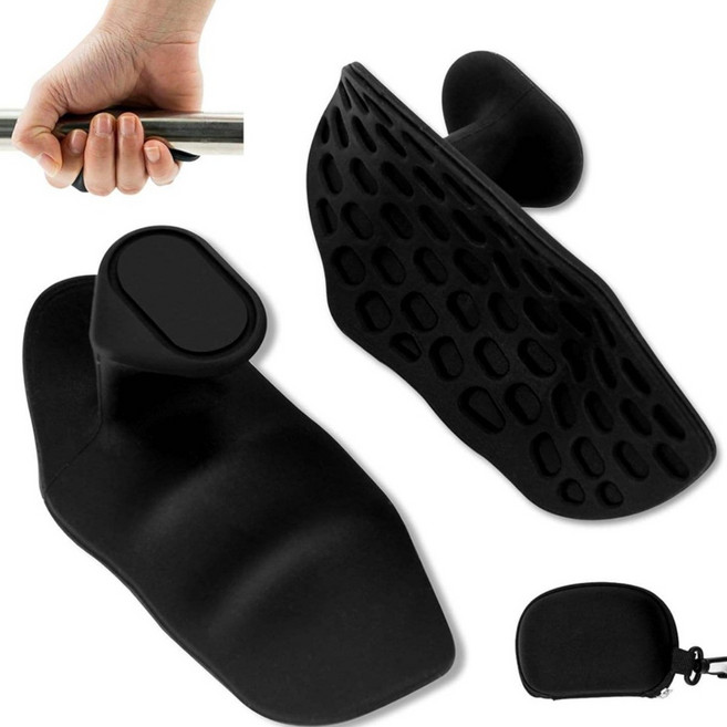 케이디리빙 실리콘 굳은살방지 헬스 장갑, 1세트, 블랙