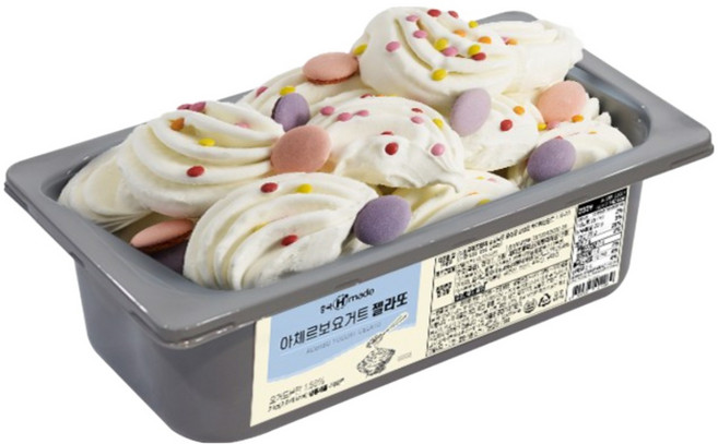 흥국 아체르보 요거트 젤라또 2kg 2개 대용량 업소용 아이스크림