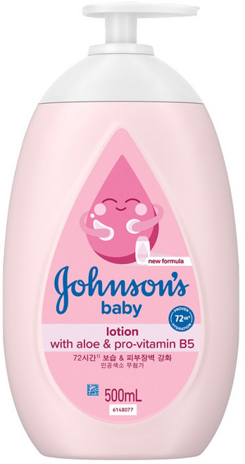 존슨즈 베이비 로션 핑크, 500ml, 1개