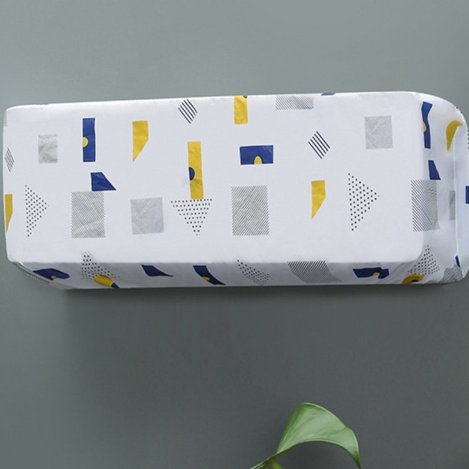 글리노 벽걸이 스판 삼성 LG 위니아 캐리어 다기종 에어컨 커버, 도형(대)