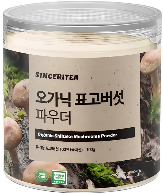 신서리티 오가닉 표고버섯 파우더 100g, 2개