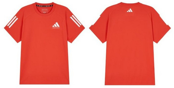 아디다스 3S 여름2PCS (RED/BLACK)