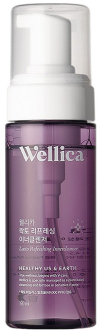 웰리카 이너클렌저 천연 유산균 여성청결제 Y존케어, 150ml, 2개