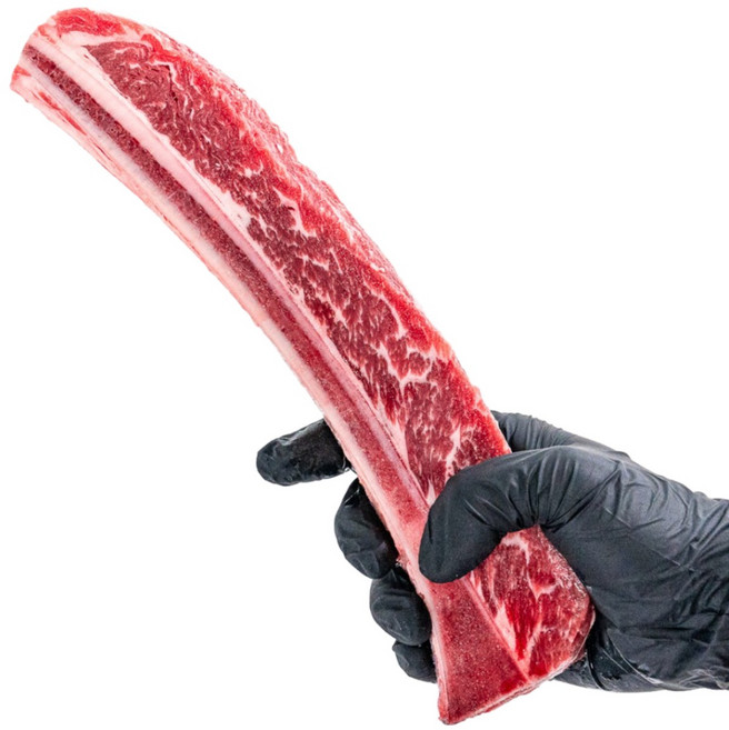 고기생각 미국산 초이스 지방 제거된 우대갈비 구이용 냉동 2kg 678번 꽃갈비 LA갈비, 2개