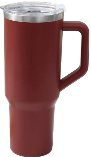 1.18L 대형텀블러 대용량 스텐텀블러 빨대포함 보온보냉 사무실 차량용, 1개, 1.2L, 레드
