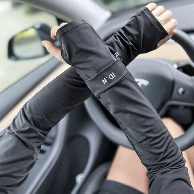 스톤락 자외선 차단 엄지홀 손등커버 쿨토시 팔토시 2P