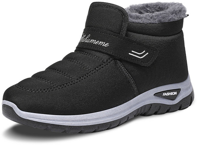 ZOZI 방한화 엄마 운동화 미끄럼방지 트레킹화 겨울 여성 신발 기모 패딩신발 방수 등산화