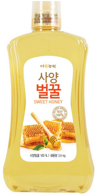 다농원 사양벌꿀, 1개, 2.4kg