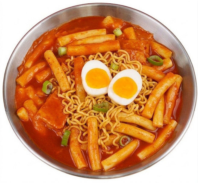 [가비]노을빛깔떡볶이(매운맛3개/순한맛3개), 250g, 6개