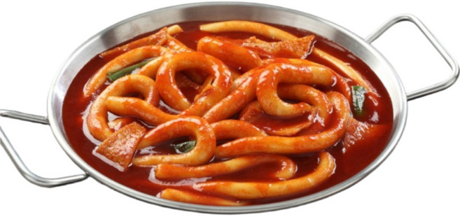 오늘바로떡볶이 롱누들떡볶이 보통맛 당일생산 2인분, 1개, 600g