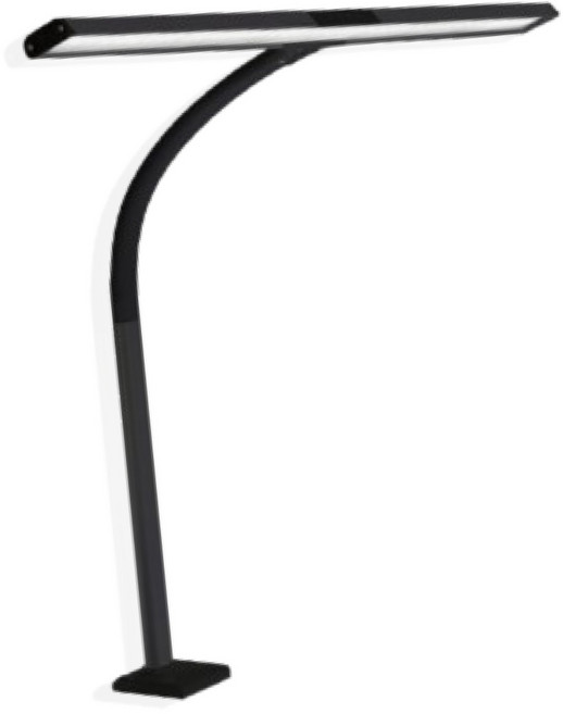 파파 LED 800 와이드 스탠드 공부 수험생 모니터 조명, 블랙(스탠드형)