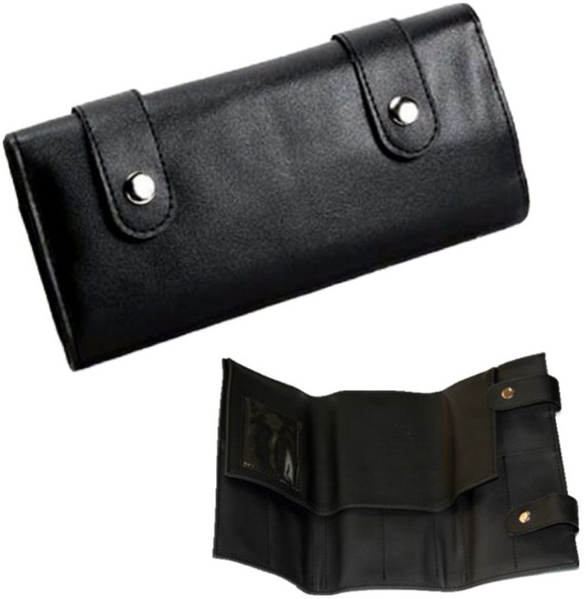 애견용품 애견미용용품 이발기 애견 애견가위집 +Oct137637 리케이 가위지갑 정용 두루마리가위집 미용가위지갑, 검정, 1개