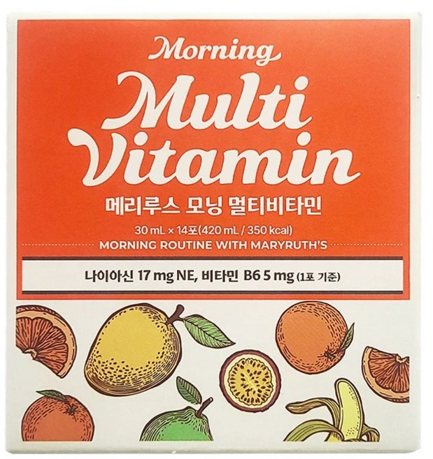 메리루스 모닝 멀티비타민 14p, 1개, 420ml - 쿠팡