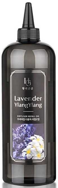 향기공감 프리미엄 특대용량 디퓨저 리필오일, 2개, 1050ml, 라벤더 일랑일랑