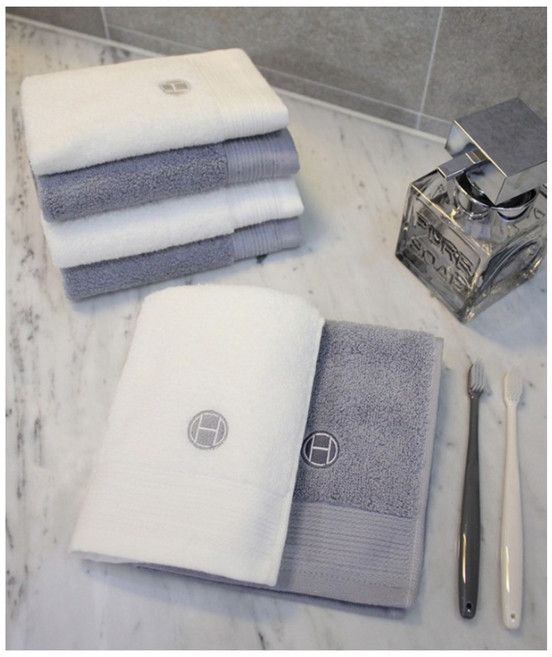 송월타월 호텔컬렉션 클래식 핸드타월, 아이보리, 5개