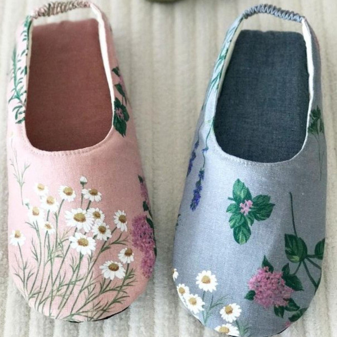 플로리스트 덧신 국산 어린이집 린넨 보육교사 유치원 선생님 교사 교사용 여성 층간소음 미끄럼방지 덧신 덧신실내화 린다스 에이프런샵