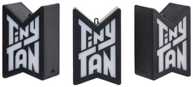 Tiny TAN 무선 미니 블루투스 스피커+스트랩 방탄소년단 BTS 휴대용 무드등, j-hope