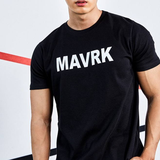 MAVRK(매버릭) 데일리 머슬핏 반팔티셔츠 (4COLORS)