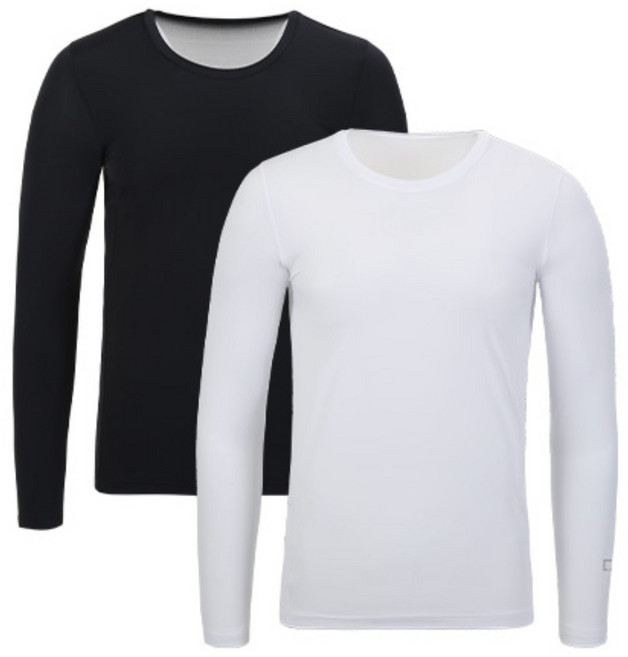 커터앤벅 남성 골프 냉감 이너웨어(라운드넥) - CBM3MIW363