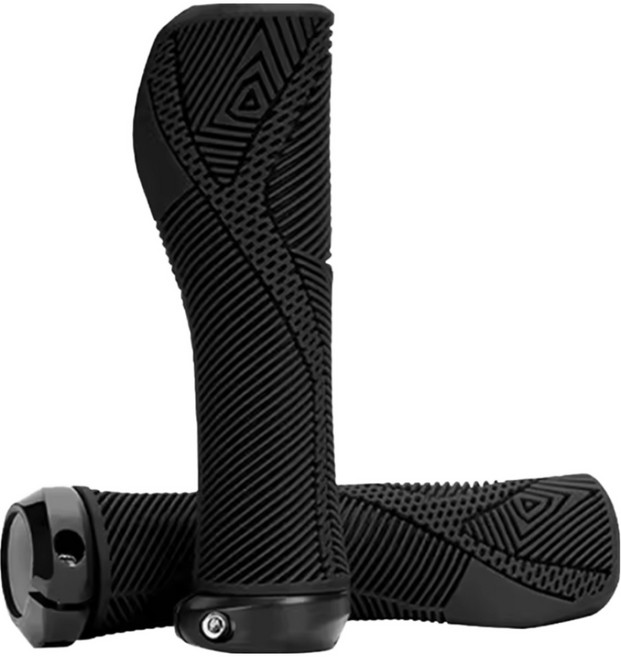 엔리 자전거 그립 로드 산악 MTB 핸들 에르고노믹 경량 손잡이 Enlee, 블랙