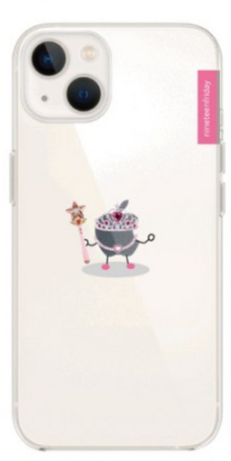 아이폰 로고 공주 스파이 디자인 젤리 맥세이프 케이스 폰케이스