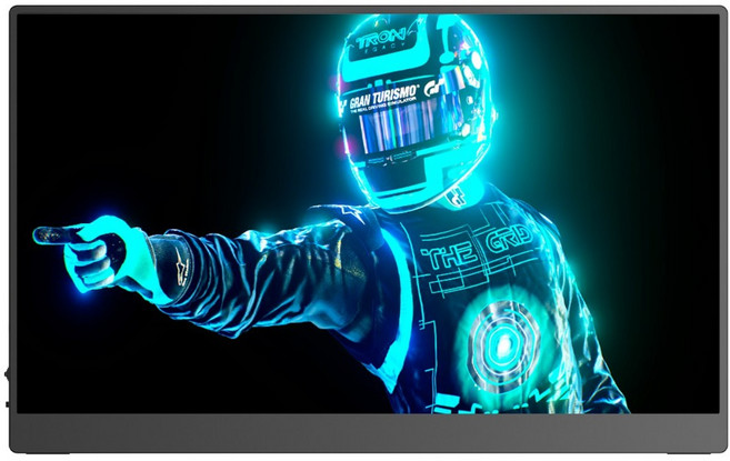 에비크 15.6inch 터치 포터블 모니터 FHD 휴대용 IPS DEX 보조 듀얼 모니터 터치 스크린, 블랙-터치, 39.62cm