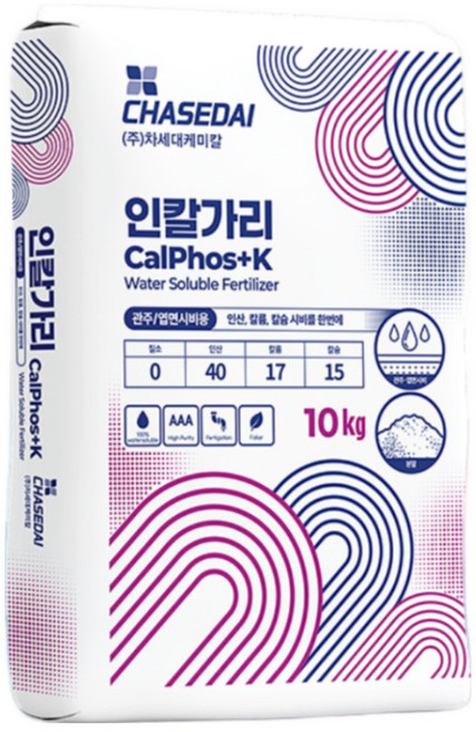 차세대 인칼가리 10kg 인산 칼슘 가리 관주 엽면시비 복합비료, 10L, 1개