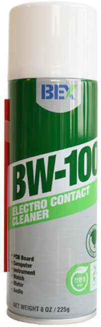 BEX 접점부활제 BW-100 225 450g 전기전자접점크리너 박스 주문, 20개