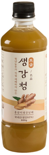 토굴생강청, 600g, 1개입, 1개