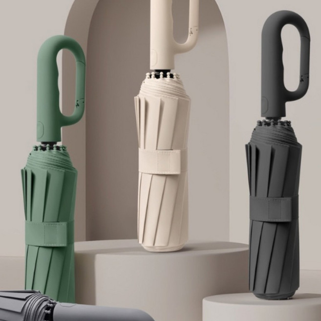 다마 강풍 방지 10K 튼튼창살 카리비너 자동우산