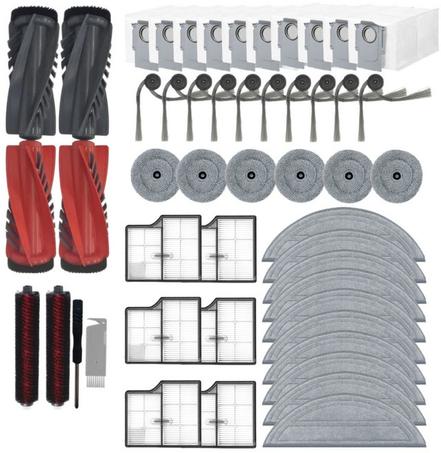 호환상품 로보락 소모품 S9MaxV ultra 물걸레, 1세트, 1년 패키지