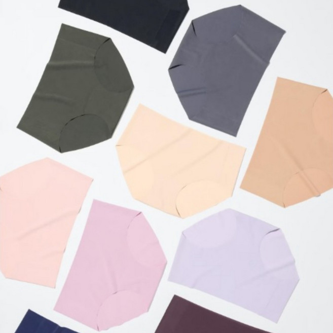 유니클로 에어리즘 울트라 심리스 여성 팬티 힙허거 [일본매장판]