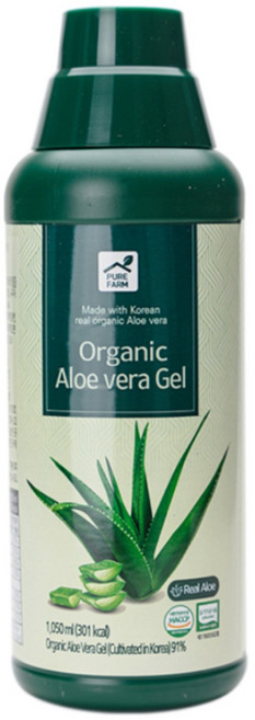 맑은농장 유기농 알로에베라 겔, 1.05L, 1개