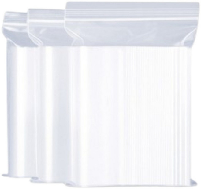 초 소형 미니 지퍼백 다용도 보관 수납, 소(S), 1세트, 200개